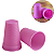 50 COPO ECONÔMICO DESCARTAVEL ROSA NEON 200ml (PLASTIK) - Imagem 2