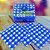 50 GUARDANAPO FESTA JUNNA 19,5X22,5 XADREZ AZUL ESCURO - Imagem 3