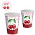 8 COPO PAPEL FESTA  CEREJA FESTA CHERRY  200ML FESTCOLOR - Imagem 1