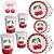Kit Festa CEREJA FESTA CHERRY 8 Pratos + 8 Copos Descartável 200 Ml Papel - FESTCOLOR - Imagem 1