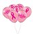 25 BALÃO BEXIGA  FESTA OUTUBRO ROSA n°9 FESTCOLOR - Imagem 3