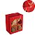 10 SACOLA NATAL C/ VISOR 22X14X26 5697 HOT STAMPING (NATAL 2025 IDEIA) - Imagem 2