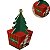 10 CAIXA LEMBRANCINHA ARVORE NATAL 8X8X6,5 NOEL 5727 (NATAL 2025 IDEIA) - Imagem 2