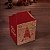 10 CAIXA MINI PANETONE MALETA C/ ALCA 10X10X10 - NATAL ESSENCIA 5639 (NATAL 2025 IDEIA) - Imagem 1