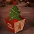 10 CAIXA LEMBRANCINHA ARVORE NATAL 8X8X6,5 ESSENCIA 5651  KRAFT (NATAL 2025 IDEIA) - Imagem 1