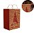 10 SACOLA NATAL  PP 12X12X25 - NATAL ESSENCIA  KRAFT 5661 (NATAL 2025 IDEIA) - Imagem 2