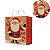 10 SACOLA NATAL  P 25X12X34 - CONTO DE NATAL 5664  KRAFT (NATAL 2025 IDEIA) - Imagem 2