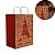 10 SACOL NATAL M 22X15X24 - NATAL ESSENCIA 5665  KRAFT (NATAL 2025 IDEIA) - Imagem 2