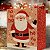 10 SACOLA NATAL  G 28X18X32 - CONTO DE NATAL KRAFT 5668 (NATAL 2025 IDEIA) - Imagem 1