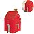 10 CAIXA PANETONE CASA  14X14X24 - NATAL LUZ 5674 (NATAL 2025 IDEIA) - Imagem 2