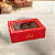 10 CAIXA P/ 06 DOCES C/ VISOR - NATAL LUZ 5683 (NATAL 2025 IDEIA) - Imagem 1