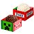40 PORTA FORMINHA MINECRAFT FESTCOLOR - Imagem 1