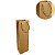 10 SACOLA P/ VINHO BEBIDA 11X8X36 KRAFT LISO 0463 (NATAL 2025 IDEIA) - Imagem 2