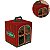 10 CAIXA PANETONE NATAL C/ ALCA E VISOR 15X15X17 - 5705 (NATAL 2025 IDEIA) - Imagem 2