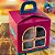10 CAIXA MINI PANETONE C/ VISOR E ALCA 10X10X12 5744 - (NATAL 2025 IDEIA) - Imagem 1
