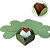 50 Forminhas verde oliva Para Doces 4 Pétalas 3,3X3,3X2,5 121.62 (Nc Toys Simples) - Imagem 2