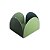 50 Forminhas verde oliva Para Doces 4 Pétalas 3,3X3,3X2,5 121.62 (Nc Toys Simples) - Imagem 4