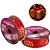 ROLO DE 10 METROS DE FITA CETIM 22 MM FELIZ NATAL COR 1079  - FITAS PROGRESSO - Imagem 1