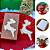 FORMAS BWB SIMPLES  APLIQUES RENA NATAL 10598 (BWB NATAL 2025) - Imagem 1