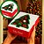 10 CAIXAS P/ 12 DOCES C/ VISOR DE ÁRVORE DE NATAL 15X12X4CM NT89 (JR NATAL OUTLET 2025) - Imagem 1