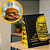 50 SACO DELIVERY SOS M BURGER BLACK 19X12X26CM (PLUMA) - Imagem 1