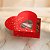 10 CAIXA CORAÇÃO 9 DOCES COM VISOR AMOR CLÁSSICO 12X12X4CM 5957 ( DIA DOS NAMORADOS IDEIA 2026 ) HOT STAMPING - Imagem 3