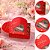 10 CAIXA CORAÇÃO 9 DOCES COM VISOR AMOR CLÁSSICO 12X12X4CM 5957 ( DIA DOS NAMORADOS IDEIA 2026 ) HOT STAMPING - Imagem 1