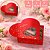 10 CAIXA CORAÇÃO 9 DOCES COM VISOR AMOR CLÁSSICO 12X12X4CM 5957 ( DIA DOS NAMORADOS IDEIA 2026 ) HOT STAMPING - Imagem 2
