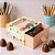 10 CAIXA P/4 DOCES COM VISOR FLORES 8X8X4CM 5990 ( DIA DAS MÃES IDEIA 2026 ) HOT STAMPING - Imagem 4