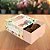 10 CAIXA P/4 DOCES COM VISOR FLORES 8X8X4CM 5990 ( DIA DAS MÃES IDEIA 2026 ) HOT STAMPING - Imagem 3