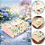 10 CAIXA P/6 DOCES  FLORES 12X8X4CM 5989 ( DIA DAS MÃES IDEIA 2026 ) HOT STAMPING - Imagem 1