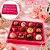 10 CAIXA EMBALAGEM P/ 12 DOCES E BOMBONS VERMELHO BWB 14292 - Imagem 4