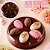 10 CAIXA P/ KIT DEGUSTAÇÃO REDONDA 6 MINI OVOS 50 g PÁSCOA CHOCOLATE BWB 14366 - Imagem 4