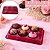 10 CAIXA EMBALAGEM P/ 6 DOCES E BOMBONS  VERMELHO BWB 14242 - Imagem 4