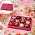 10 CAIXA EMBALAGEM P/ 12 DOCES E BOMBONS VERMELHO BWB 14272 - Imagem 4