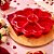FONDUE CAKE BOX PETISQUEIRA FLOR  DE CORAÇÃO VERMELHO TRANSLÚCIDO (BLUE STAR) - Imagem 2