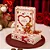5 CAIXA LIVRO P/6 DOCES 4,5X11,8X15,8CM 5876 DOLCE AMORE ( NAMORADOS JANGO 2026 ) - Imagem 3