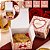 10 CAIXA P/ COOKIE 9X9X5CM 5901 DOLCE AMORE ( NAMORADOS JANGO 2026 ) - Imagem 2