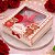 10 CAIXA P/ PRESENTE 5X17X17cm 5878 DOLCE AMORE ( NAMORADOS JANGO 2026 ) - Imagem 3