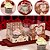 10 CAIXA P/ CUPCAKE 11X11,8X11,8cm 5919 DOLCE AMORE ( NAMORADOS JANGO 2026 ) - Imagem 1