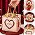 10 SACOLA PEQUENA 15,5X13,5X16cm 5854 DOLCE AMORE ( NAMORADOS JANGO 2026 ) - Imagem 1