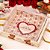 5 CAIXA C/ BANDEJA 11,5X31X31cm 5864 DOLCE AMORE ( NAMORADOS JANGO 2026 ) - Imagem 4