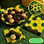 50 GUARDANAPOS VERDE E AMARELO BOLA DE FUTEBOL FESTA  19,5 X 22,5 CAMPFESTA - Imagem 2