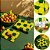 50 GUARDANAPOS VERDE E AMARELO BOLA DE FUTEBOL FESTA  19,5 X 22,5 CAMPFESTA - Imagem 1