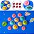KIT CARIMBOS ASTRONAUTA ROSA BEBÊ 2CM (BLUE STAR) - Imagem 1