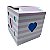 10 CAIXA CUBO CORACAO - WITH LOVE 10,5x10x10 4921 ( DIA DOS NAMORADOS IDEIA ) OUTLET - Imagem 4
