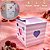 10 CAIXA CUBO CORACAO - WITH LOVE 10,5x10x10 4921 ( DIA DOS NAMORADOS IDEIA ) OUTLET - Imagem 3