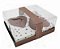 05 CAIXA 2 CORAÇÃO 2 X 250G COM CINTA ROSE GOLD 2998 ( DIA DOS NAMORADOS IDEIA ) OUTLET - Imagem 3
