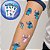 12 TATUAGEM DE PELE STITCH ( FESTCOLOR) - Imagem 2