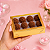 10 CAIXA LAMINADA C/ VISOR (12 DOCES) 4x16x12 cm OURO 4673  (IDEIA) LAMINADAS - Imagem 4